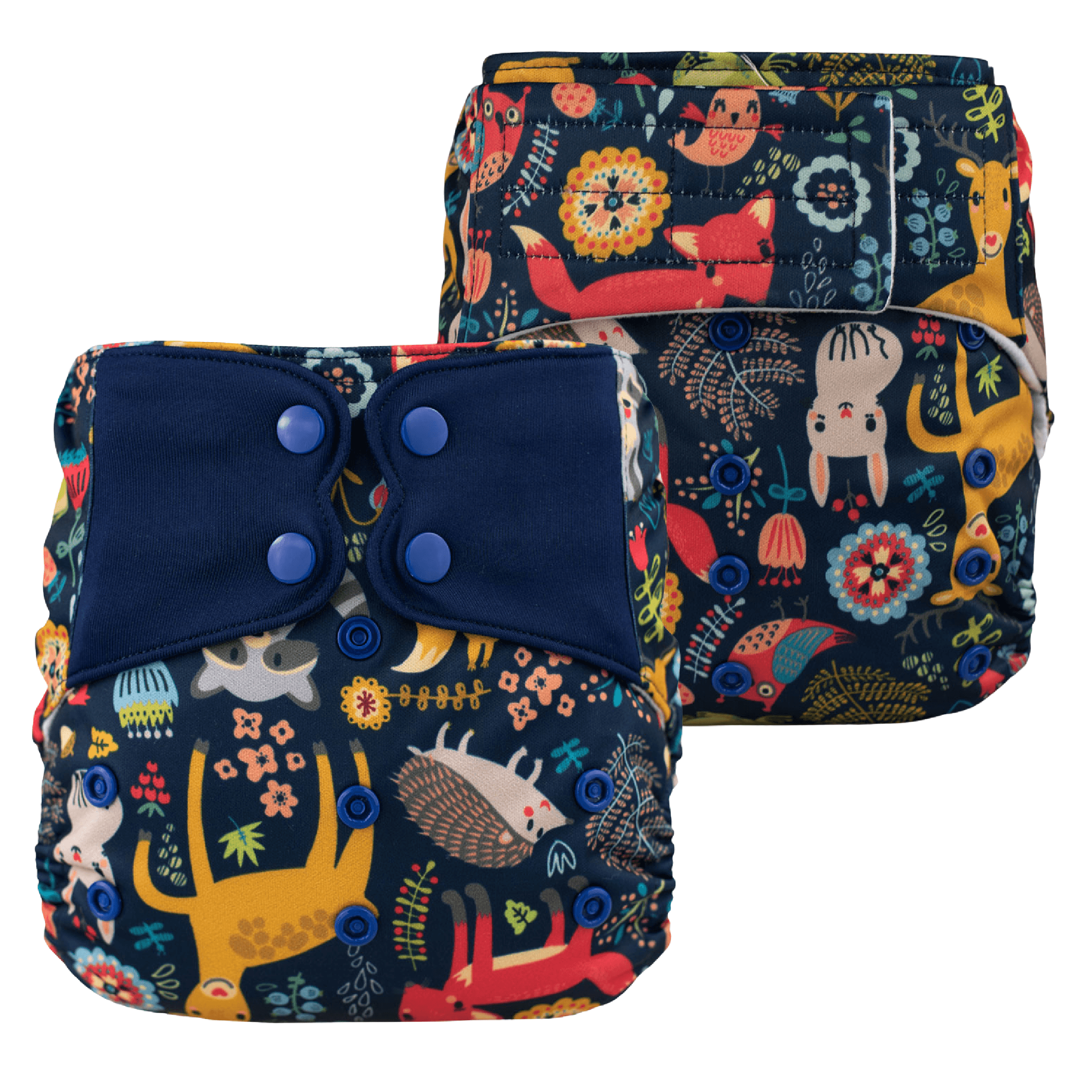 ELF | Couche lavable à poche | taille unique | Amis de la forêt