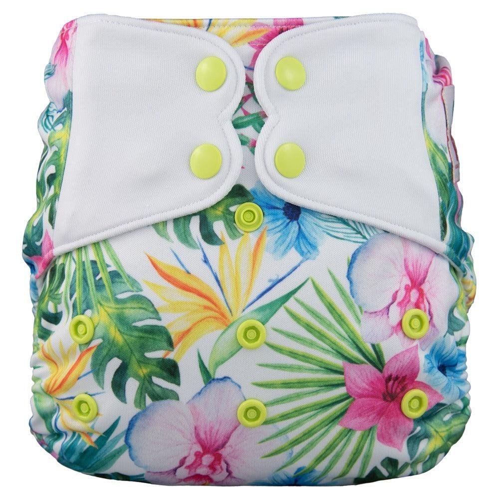 ELF | MEGA PROMO - ENSEMBLE DE DÉPART SURPRISE DE 20 COUCHES LAVABLES À POCHE OS | FILLE (BOUTONS-PRESSION)
