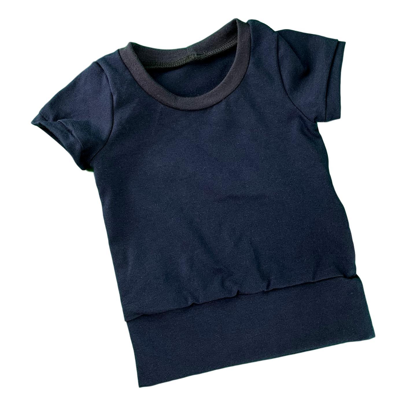 M3 | T-shirt évolutif uni | Marine