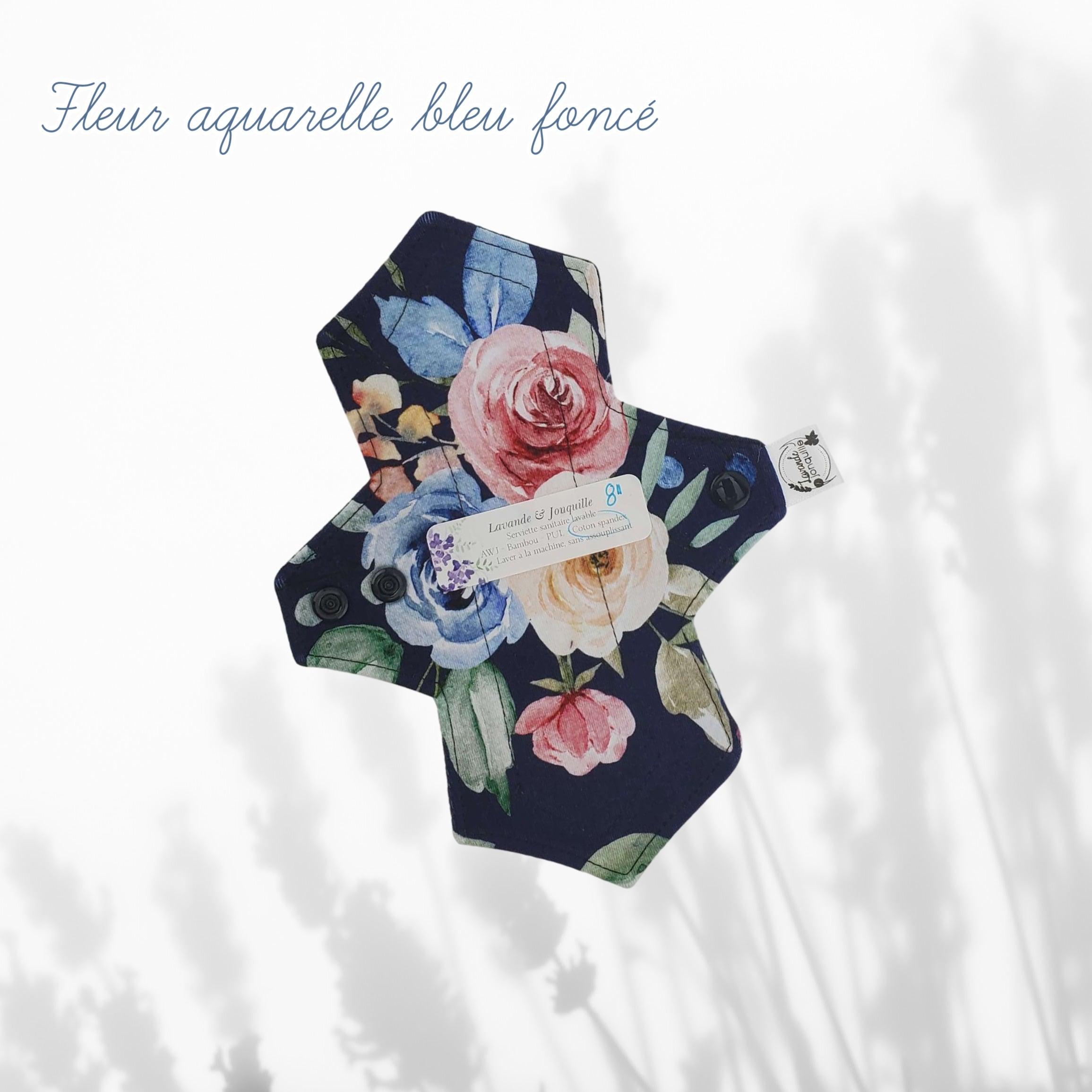 Lavande & Jonquille | Serviettes hygiéniques | Régulières (8 po)