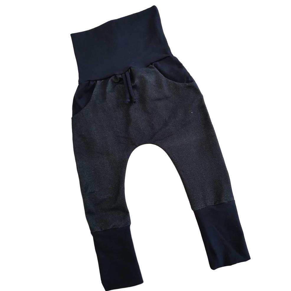 M3 | Pantalon évolutif coupe jogger | denim marine (6-36M)
