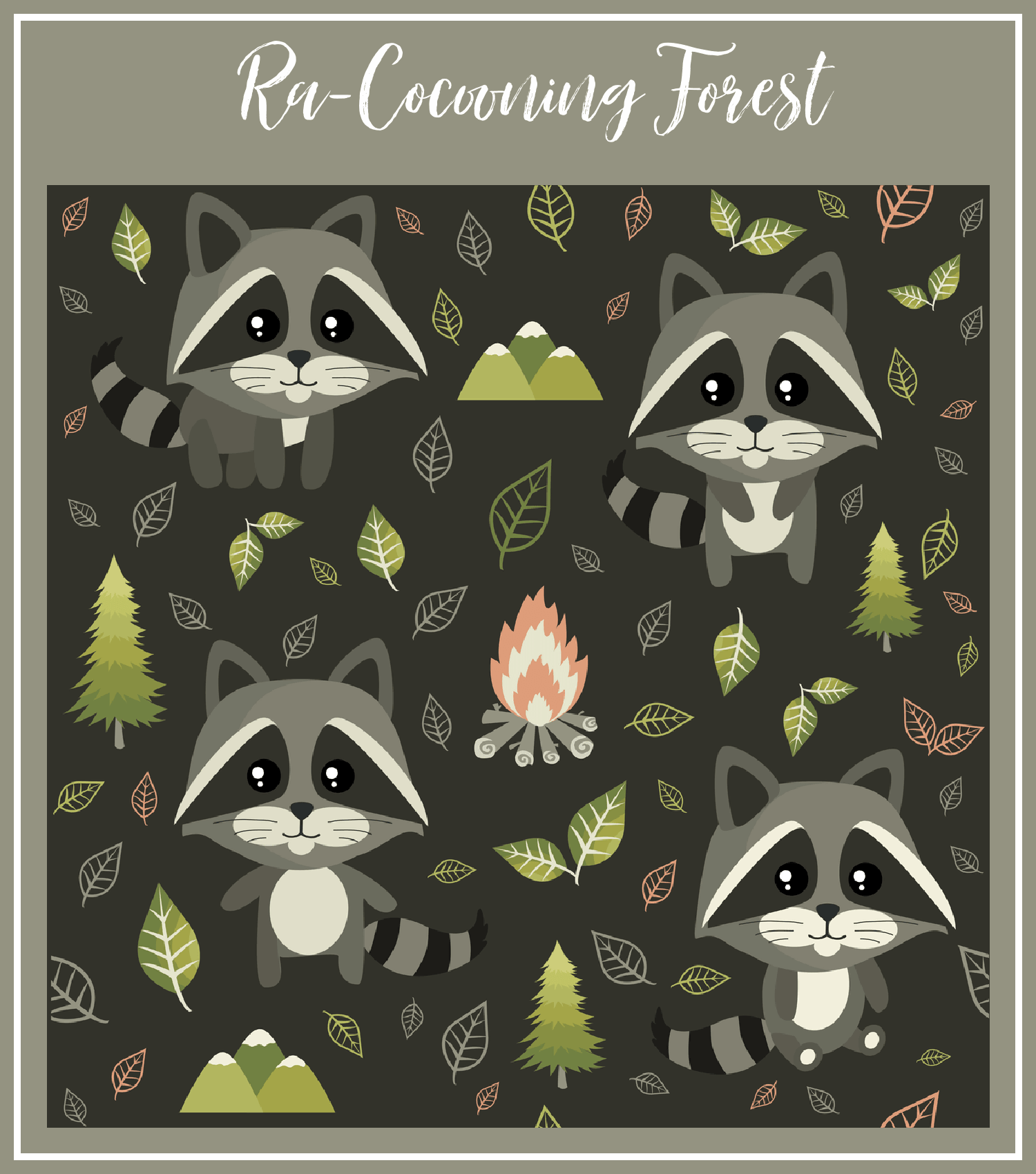 MINIHIP | Sac de transport | Ra-Cocooning Forest