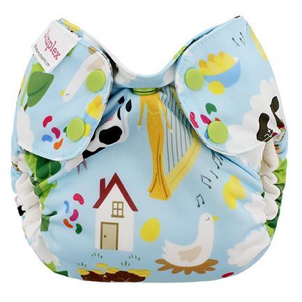 Blueberry Simplex | Couche lavable Tout en Un | taille NOUVEAU-NÉ | Jack and the Beanstalk