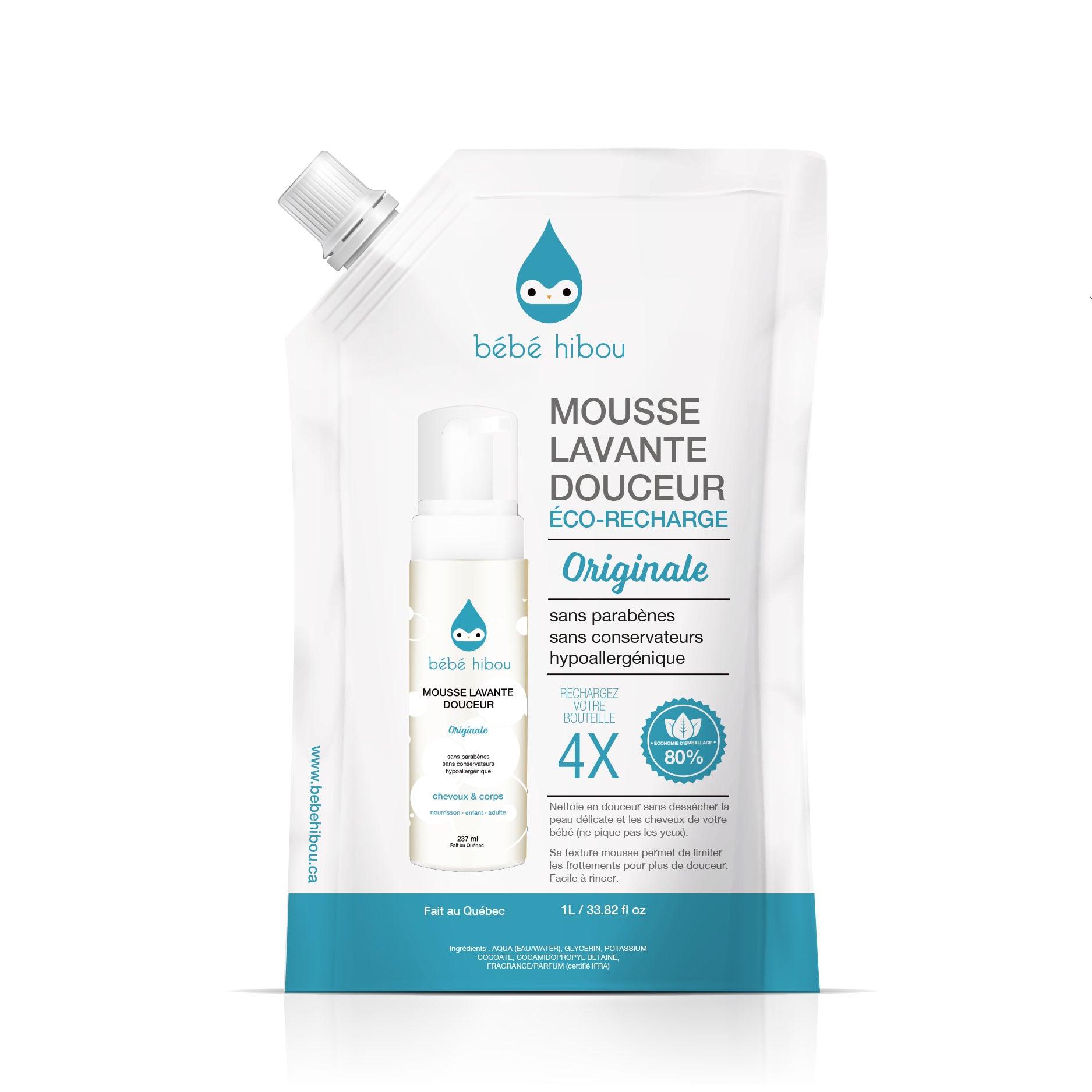 Bébé Hibou | Savon mousse corps et cheveux | Originale