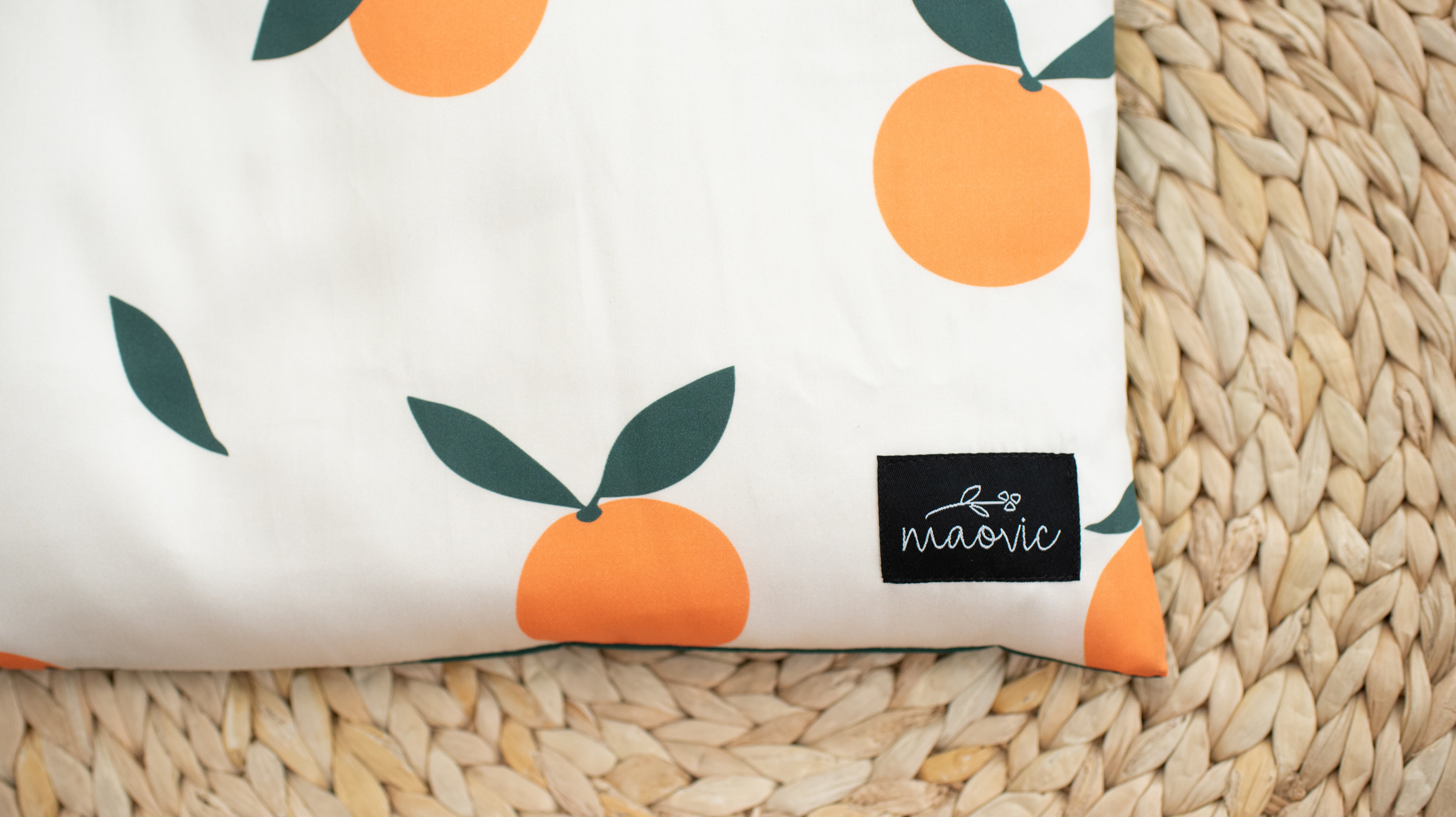 MAOVIC | Oreiller pour enfant | Mandarine