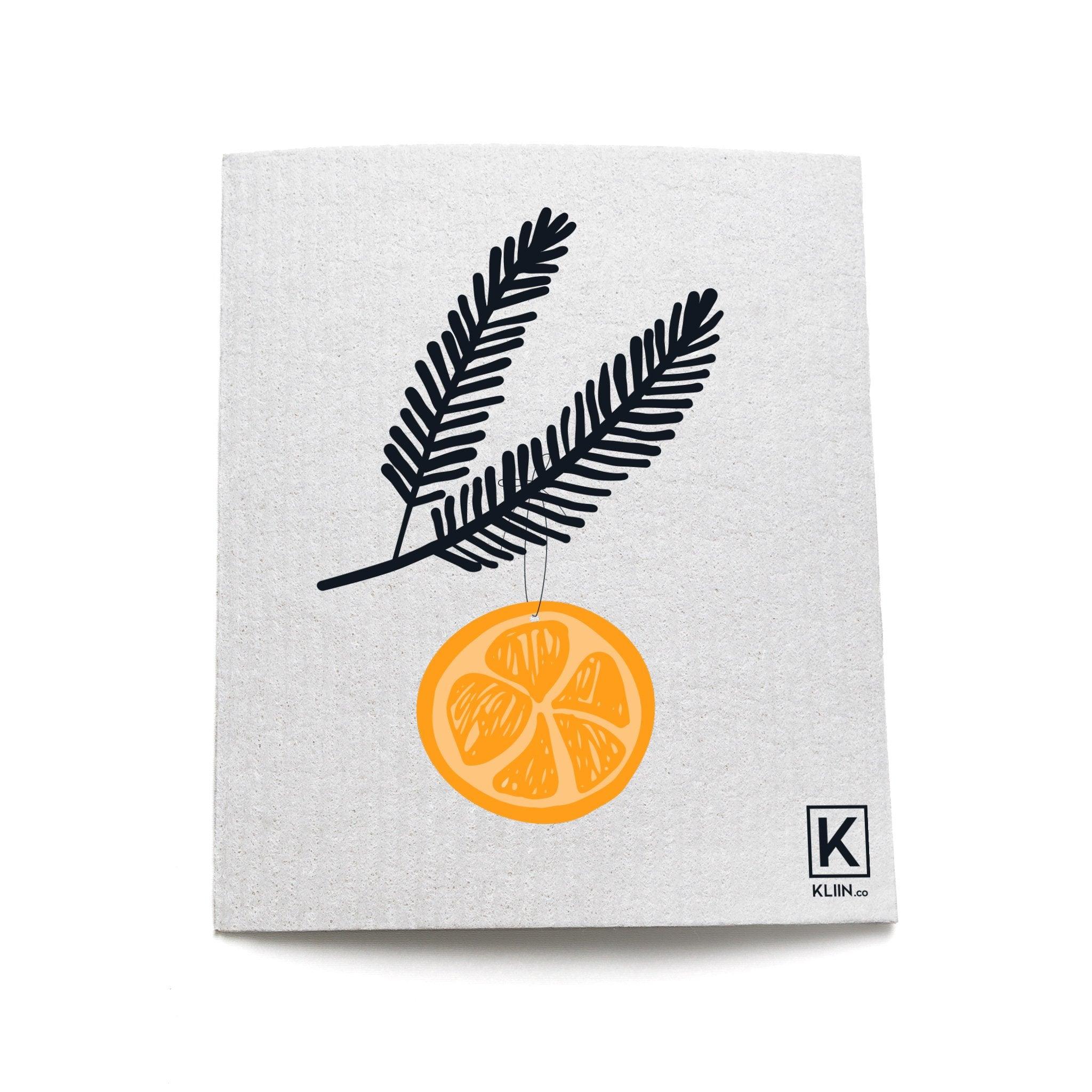 KLIIN | L'Essuie-tout réutilisable compostable | Petit | Combo des fêtes (4)