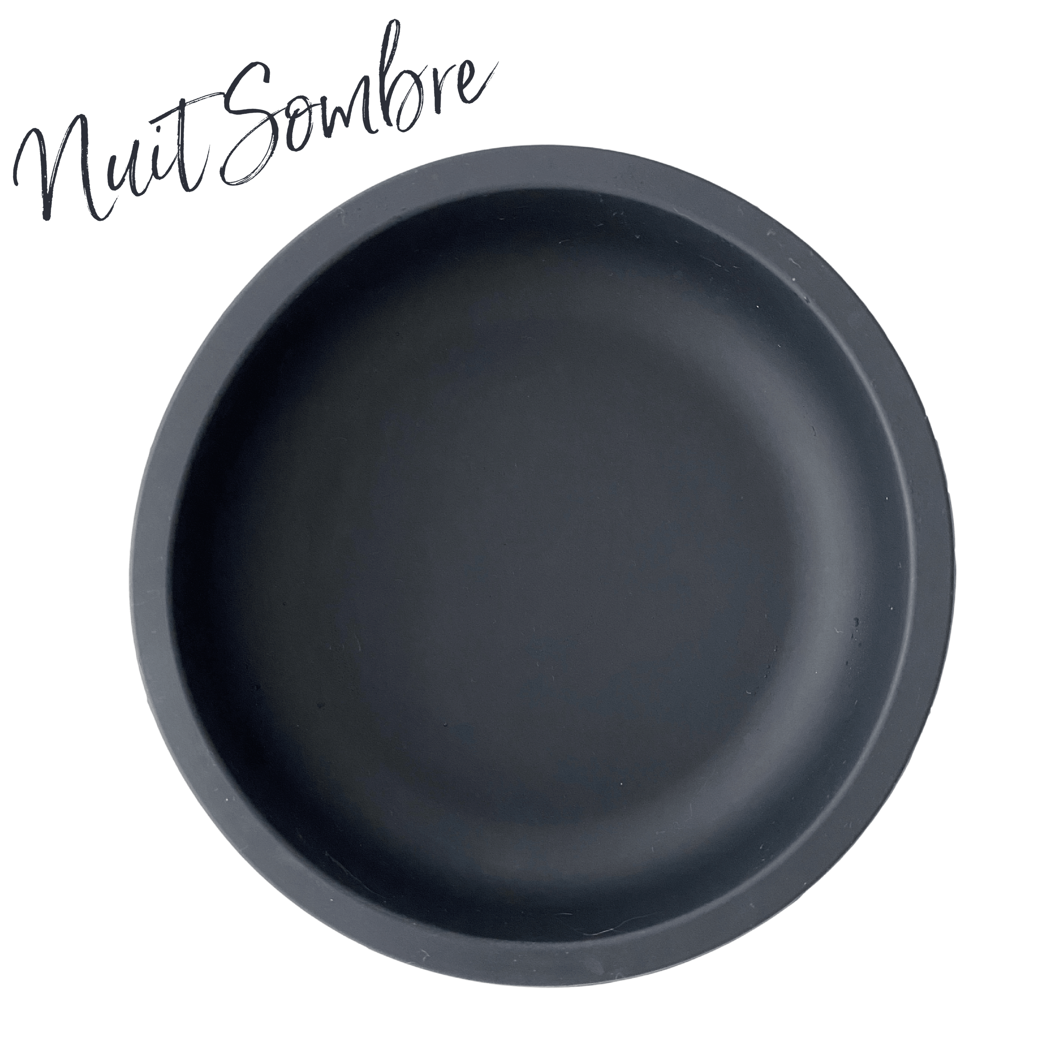 Pois&Moi | Assiette en silicone | Nuit sombre