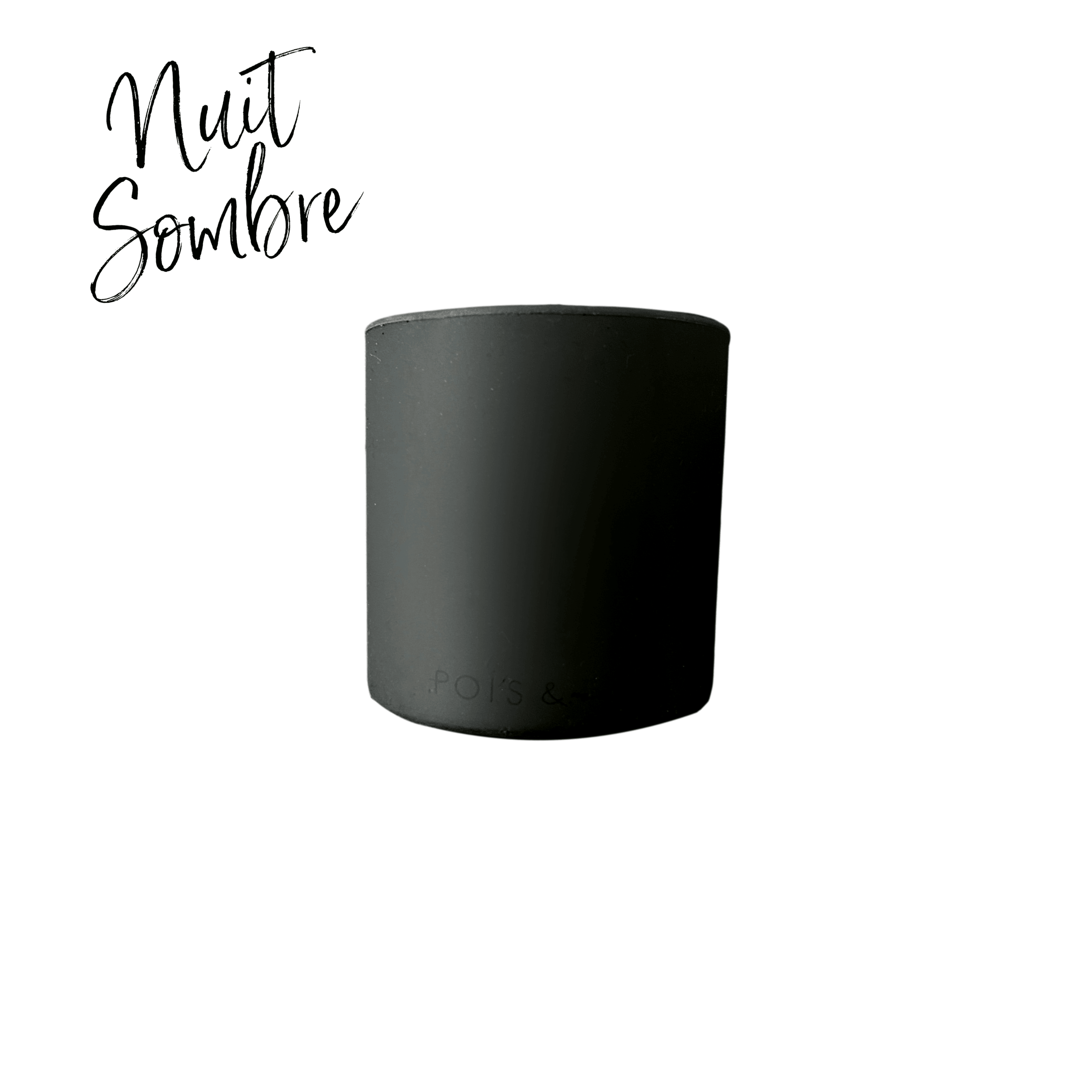 Pois&Moi | Verre en silicone | Nuit sombre
