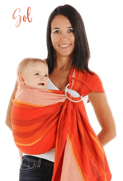 Chimparoo | Porte-Bébé | Écharpe ajustable à anneau (Taille 2 - 210 cm)