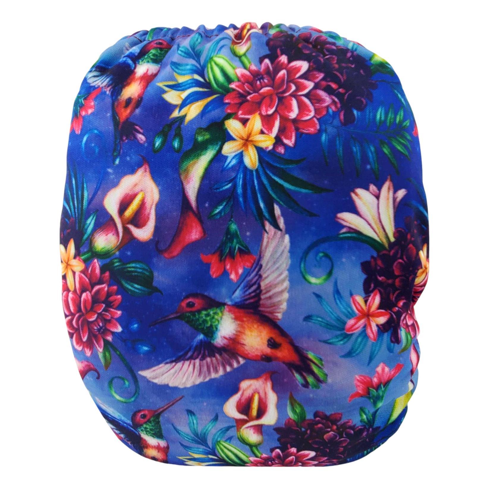 ROSINETTE | Couche lavable à poche | taille unique | Colibris