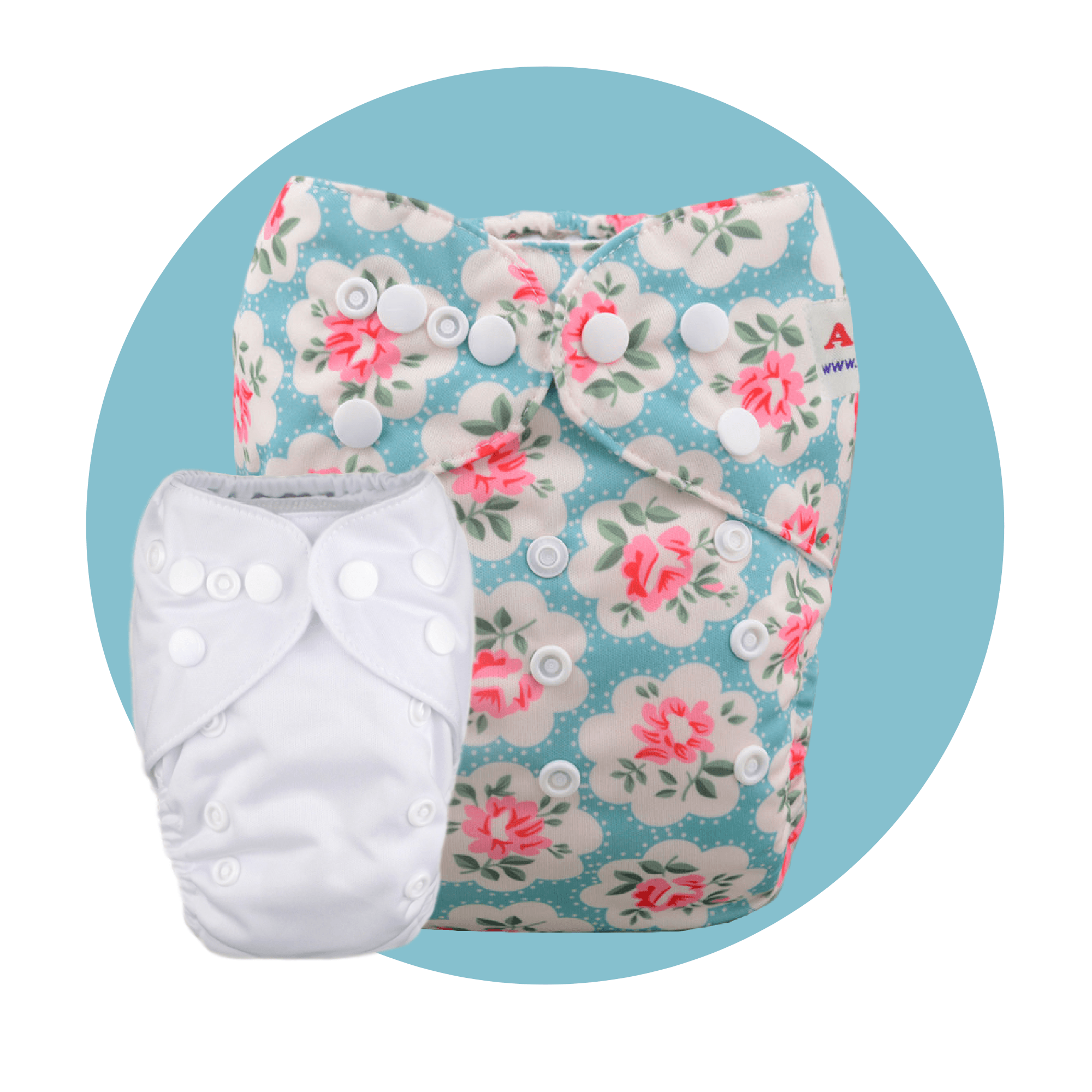 ALVA | Couche lavable à poche | taille NOUVEAU-NÉ | SH051 ♡