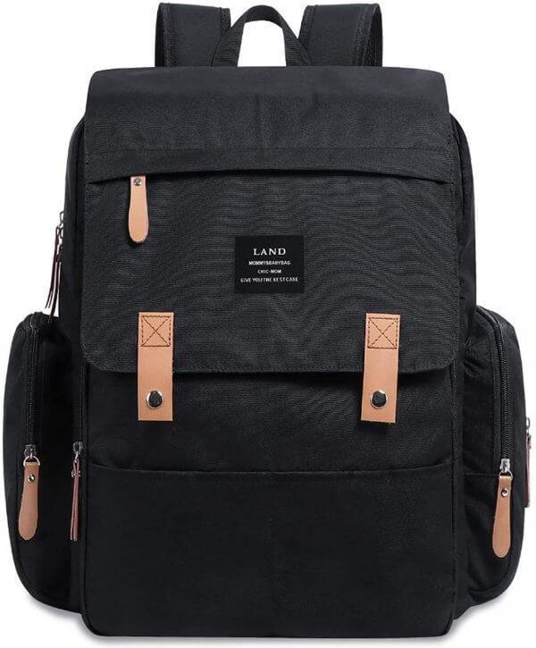 LAND | Sac à couche et voyage LAND DeLuxe | Noir Classique