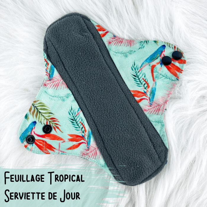 Bambou d'chou | Serviettes hygiéniques | Feuillage tropical