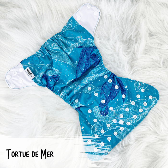 Bambou d'chou | Couche de piscine hybride | Tortue de mer
