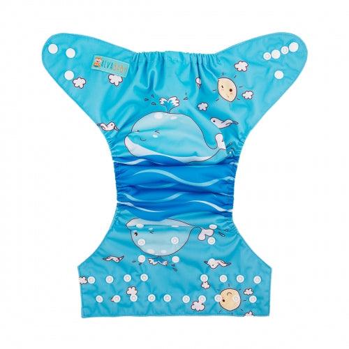 ALVA Couche lavable à poche taille unique YD136 Aux p'tits cadeaux