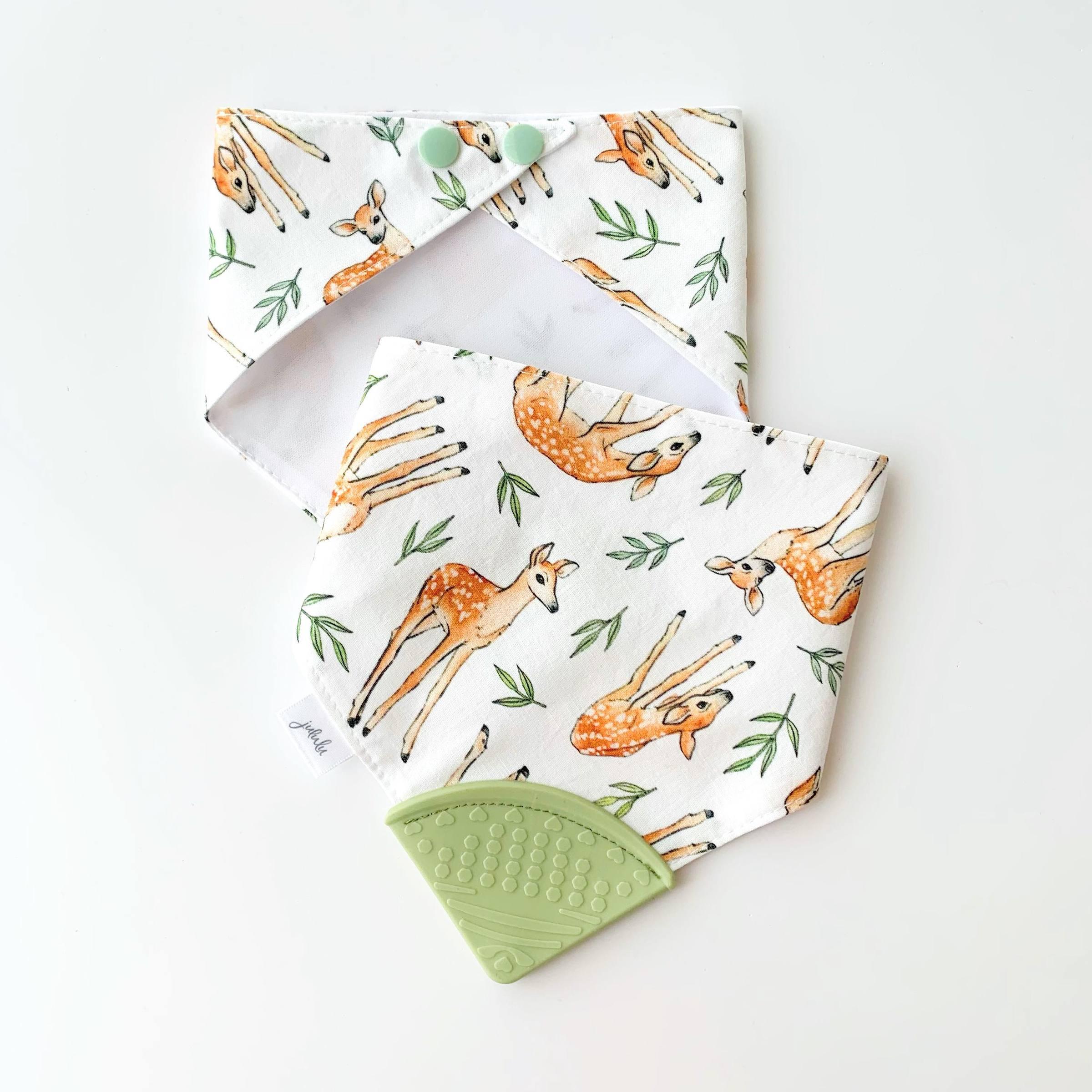 JULULU | Bavoir de dentition | Petits faons