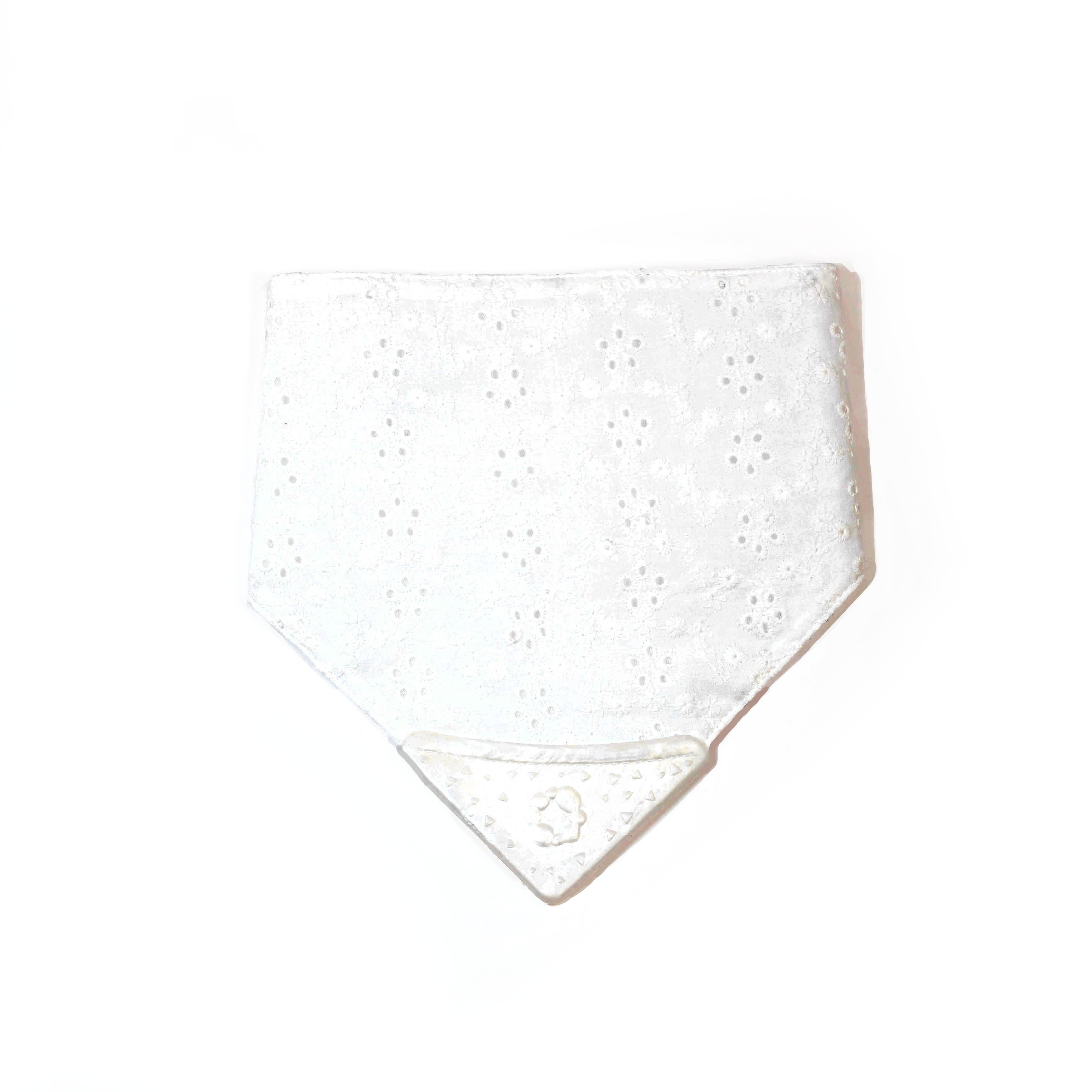BULLE | Bavoir à mordiller | Dentelle