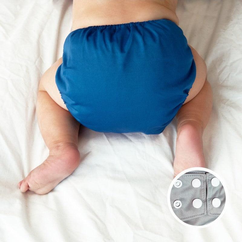 La Petite Ourse | Couche lavable à poche | taille unique | Bleu Royal