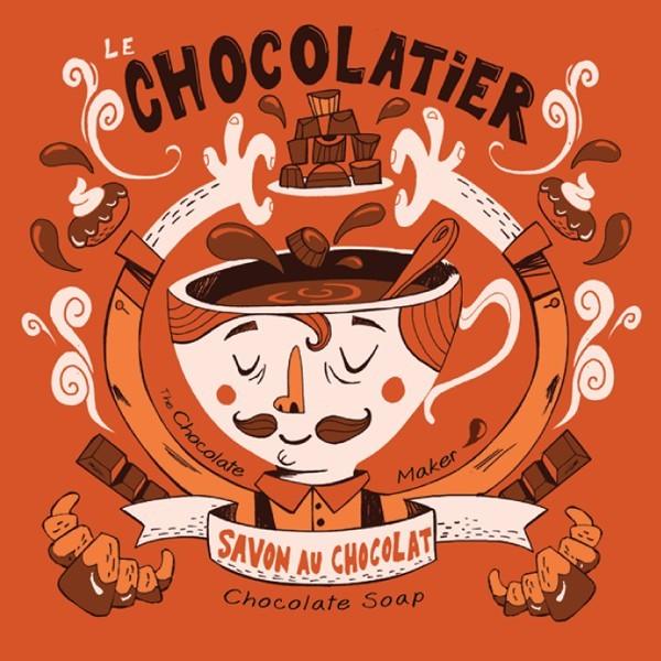 Savonnerie des Diligences | LE CHOCOLATIER | Savon au chocolat à l'huile d'olive