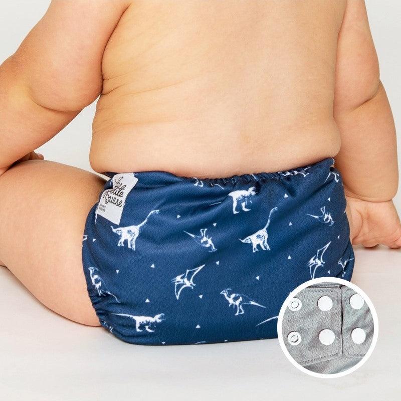 La Petite Ourse | Couche lavable à poche | taille unique | Dino