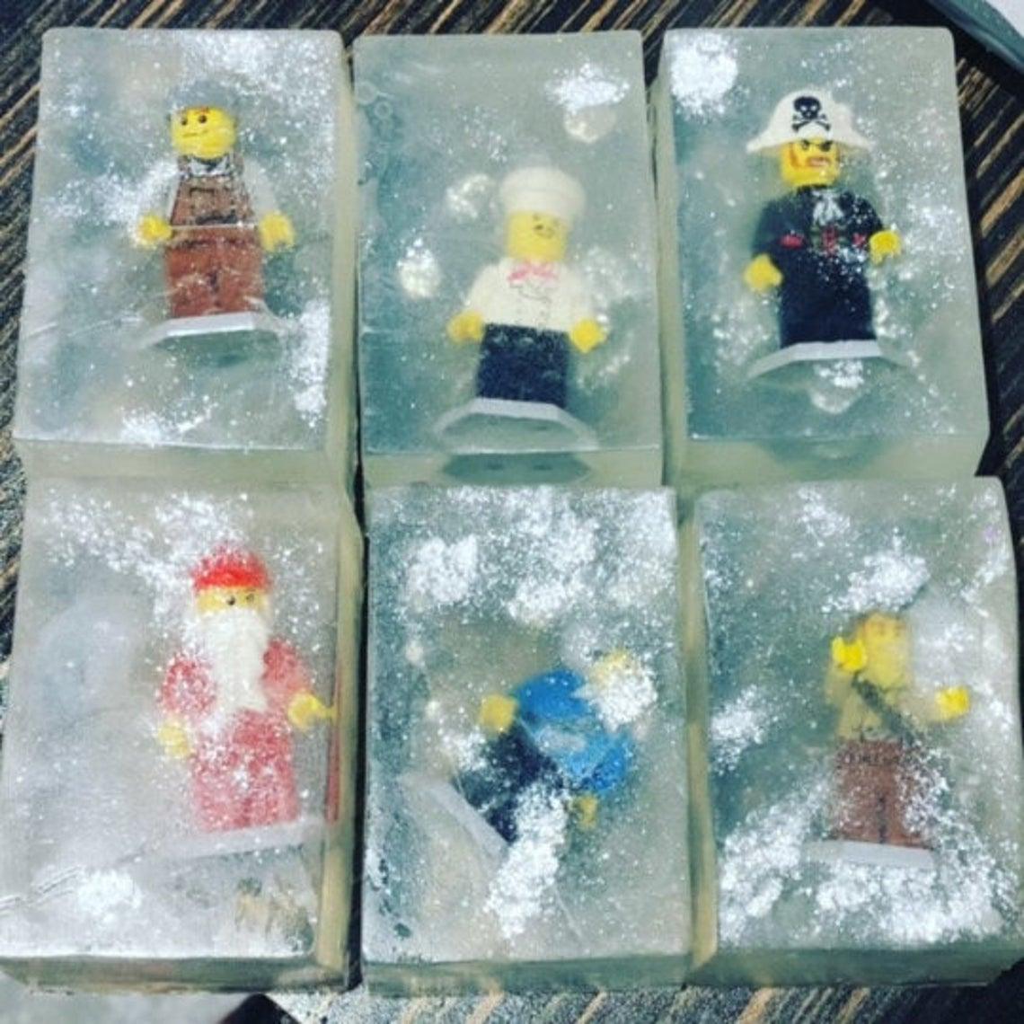 Mélobulle | Savon surprise | Bonhomme de glace