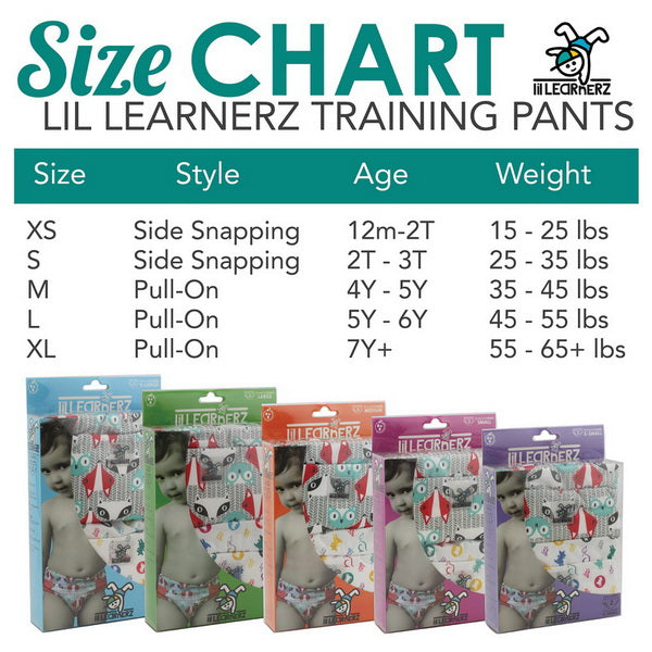 LIL LEARNERZ | Culottes d'entraînement (2) | Freshavacado & Poppy