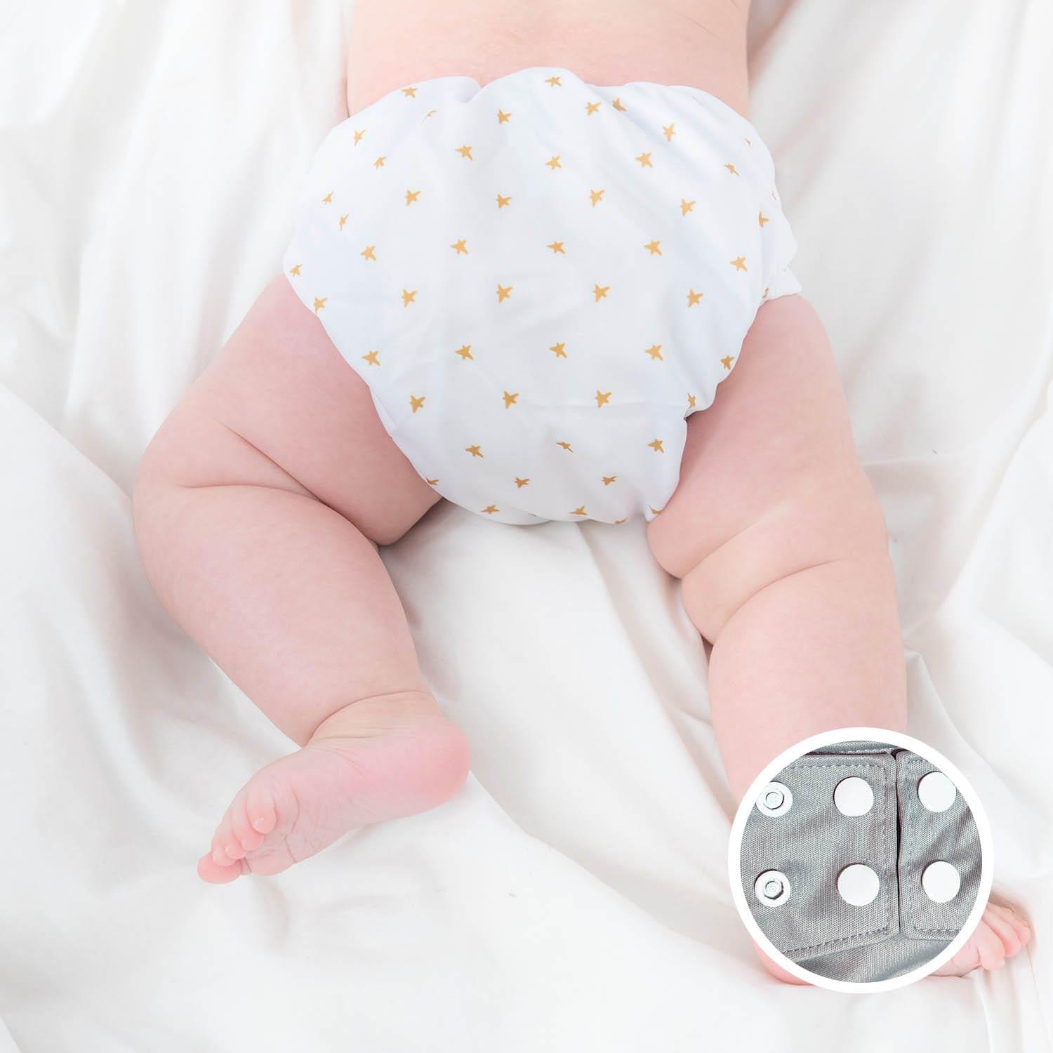 La Petite Ourse | Couche lavable à poche | taille unique | Nuit étoilée