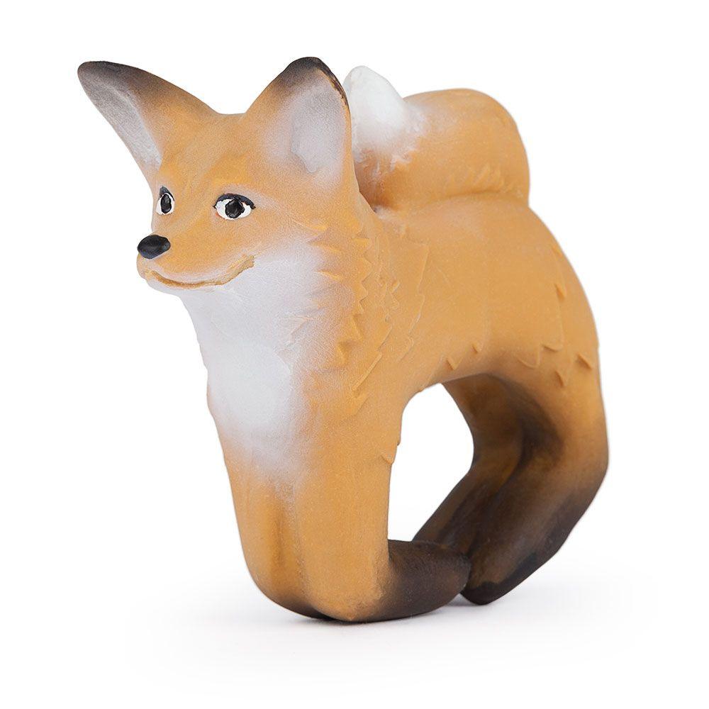 Oli & Carol | Jouet de caoutchouc 100% naturel | Bracelet | Rob the Fox