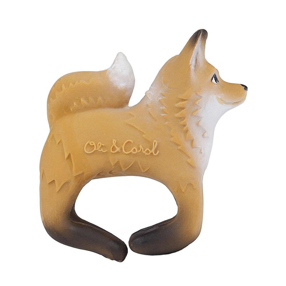 Oli & Carol | Jouet de caoutchouc 100% naturel | Bracelet | Rob the Fox
