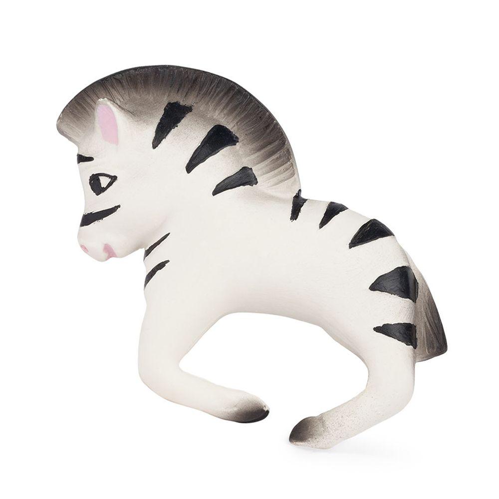 Oli & Carol | Jouet de caoutchouc 100% naturel | Bracelet | Zoe the Zebra