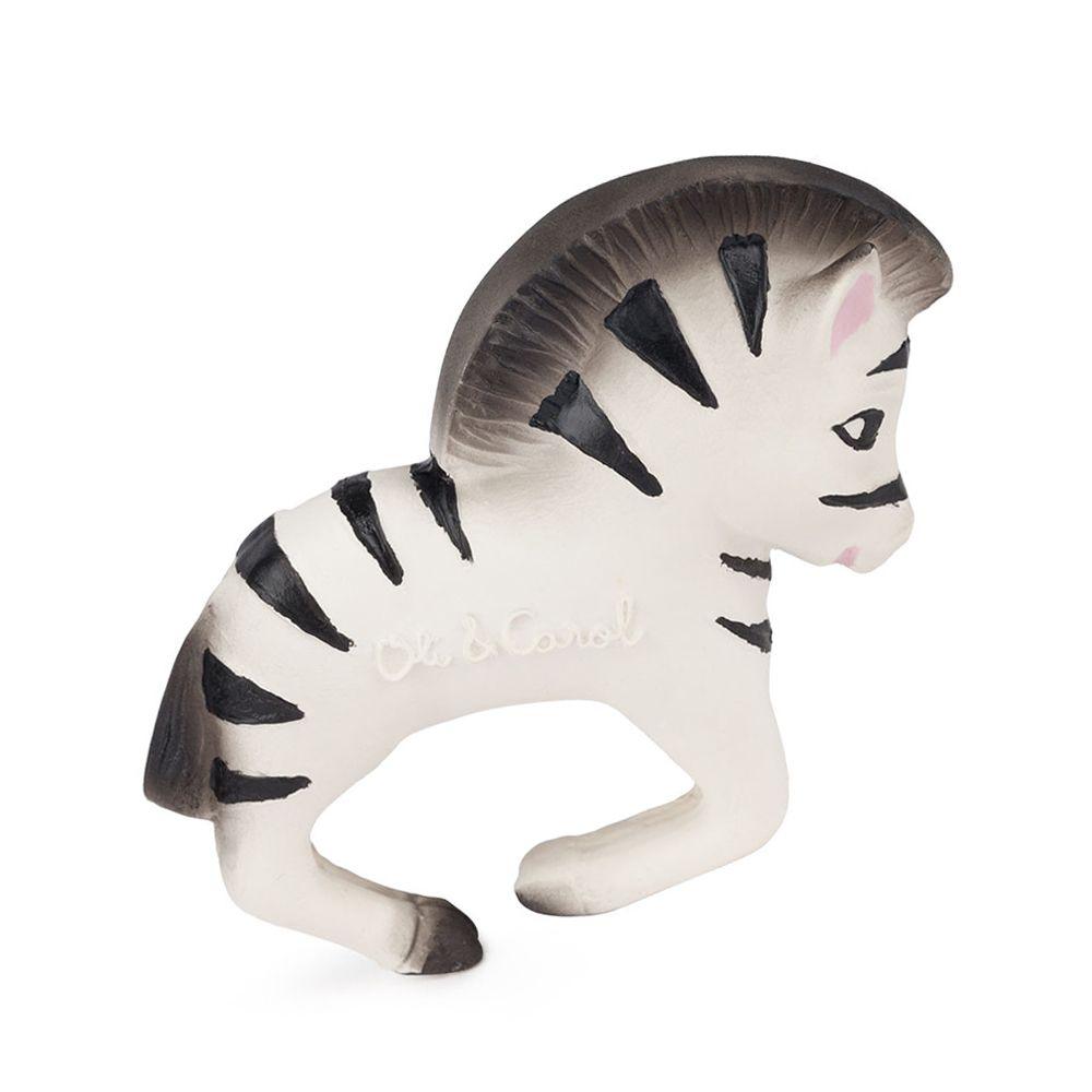 Oli & Carol | Jouet de caoutchouc 100% naturel | Bracelet | Zoe the Zebra