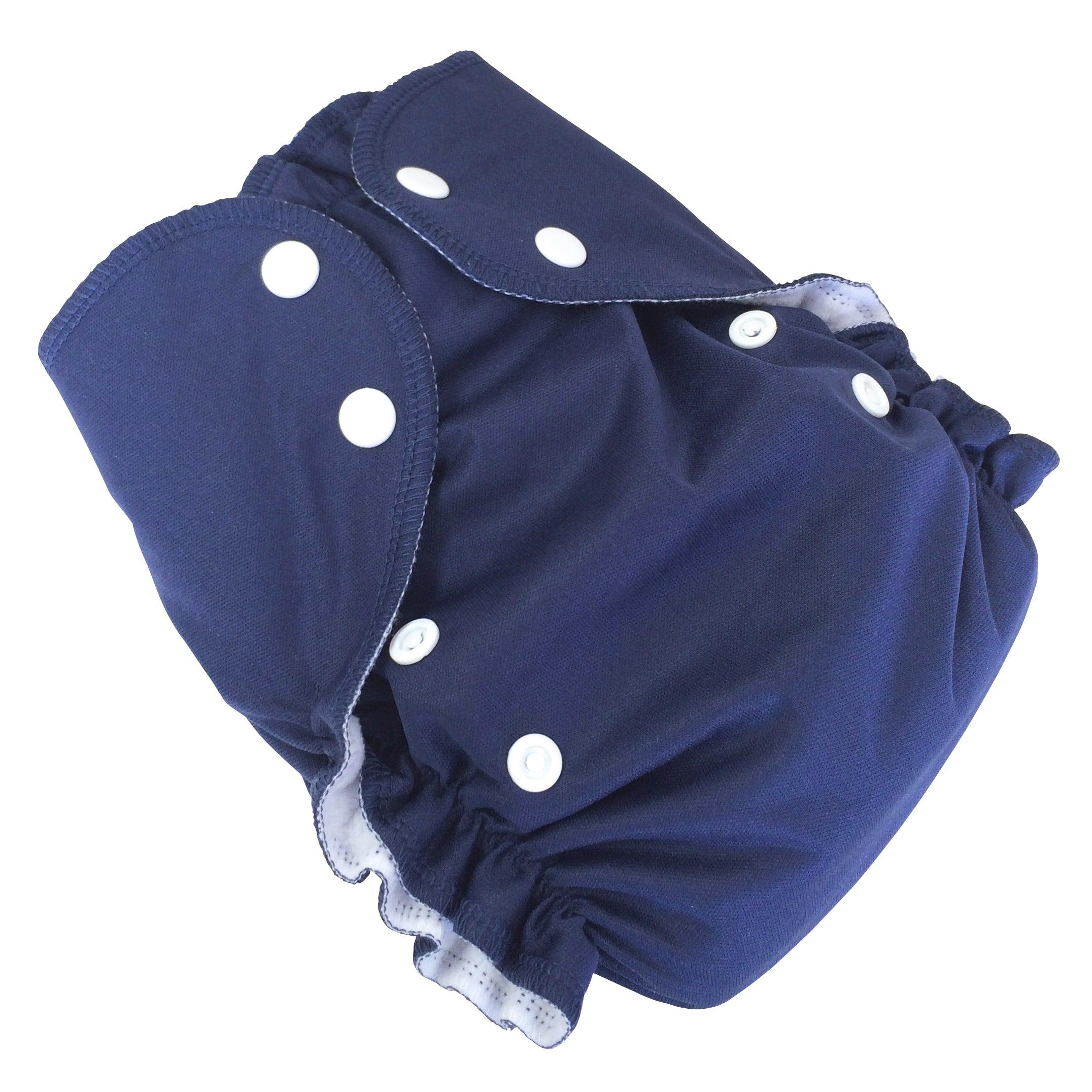 AMP | Couche lavable à poche | taille unique | Navy