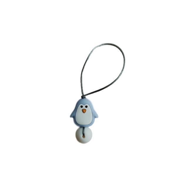 Pois&Moi | Zipette à manteaux | Pingouin bleu