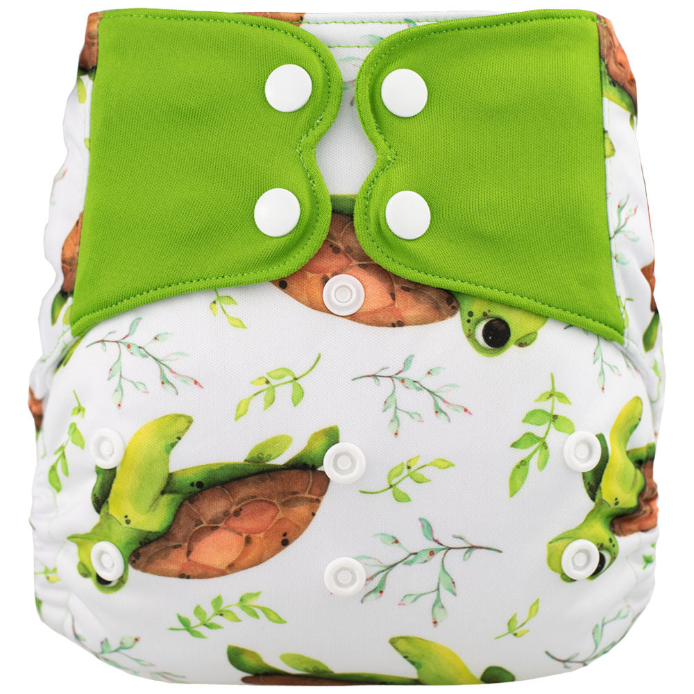 ELF | Couche lavable à poche | taille unique | Turtle