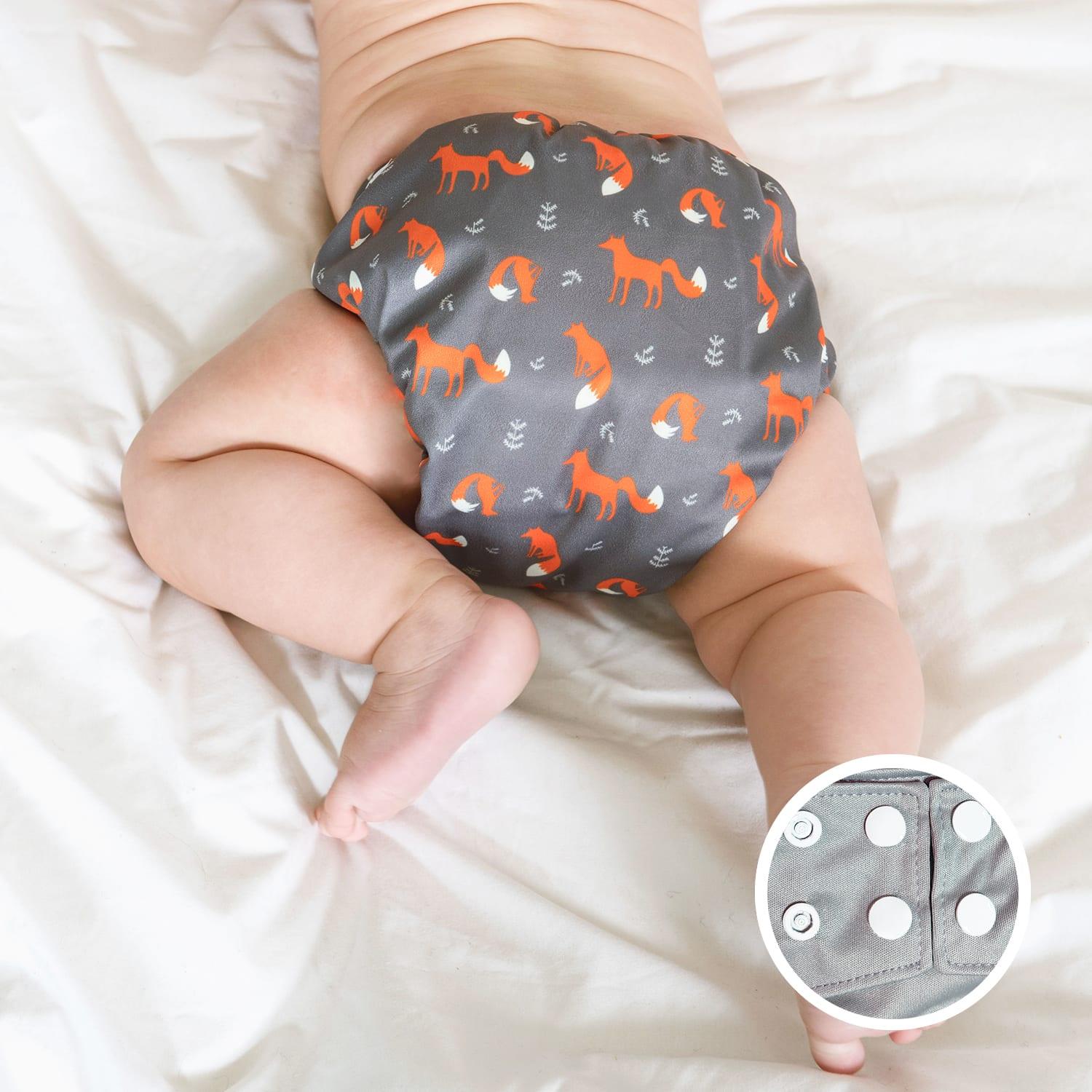 La Petite Ourse | Couche lavable Tout en Un | taille unique | Ti Roux