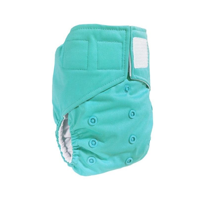 La Petite Ourse | Couche lavable à poche | taille unique | Turquoise