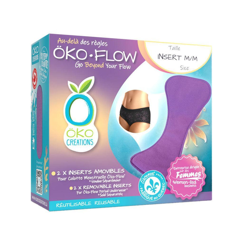 OKO-Flow | Inserts amovibles pour culottes menstruelles - Öko créations