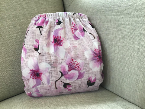 ROSINETTE | Couche lavable à poche | taille unique | Sakura rose