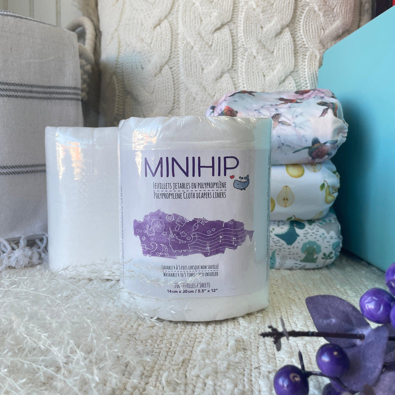 MINIHIP | Feuillets en polypropylène (200 feuillets) - MiniHip