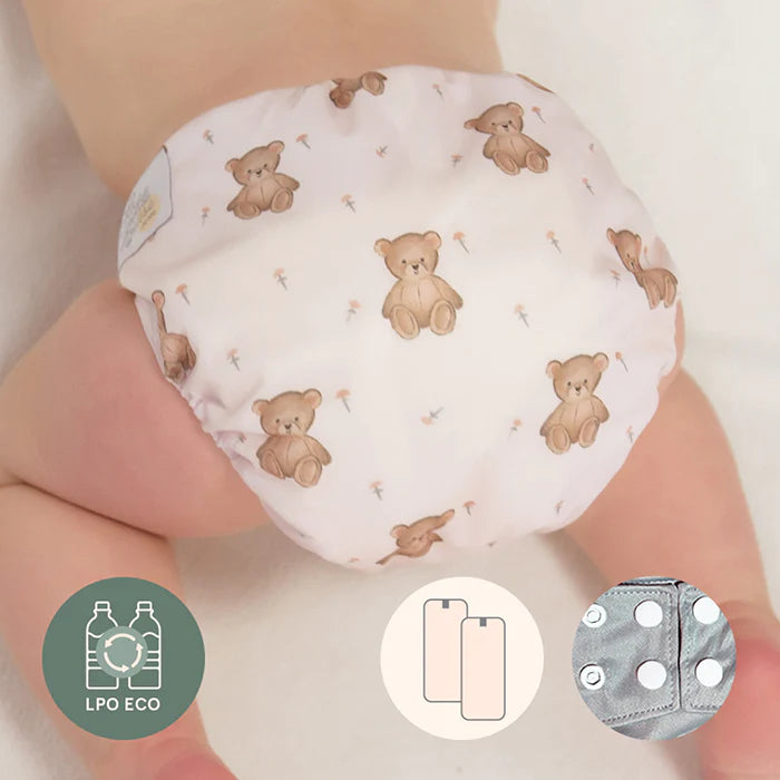 La Petite Ourse | Pocket Cloth Diaper ECO | One size