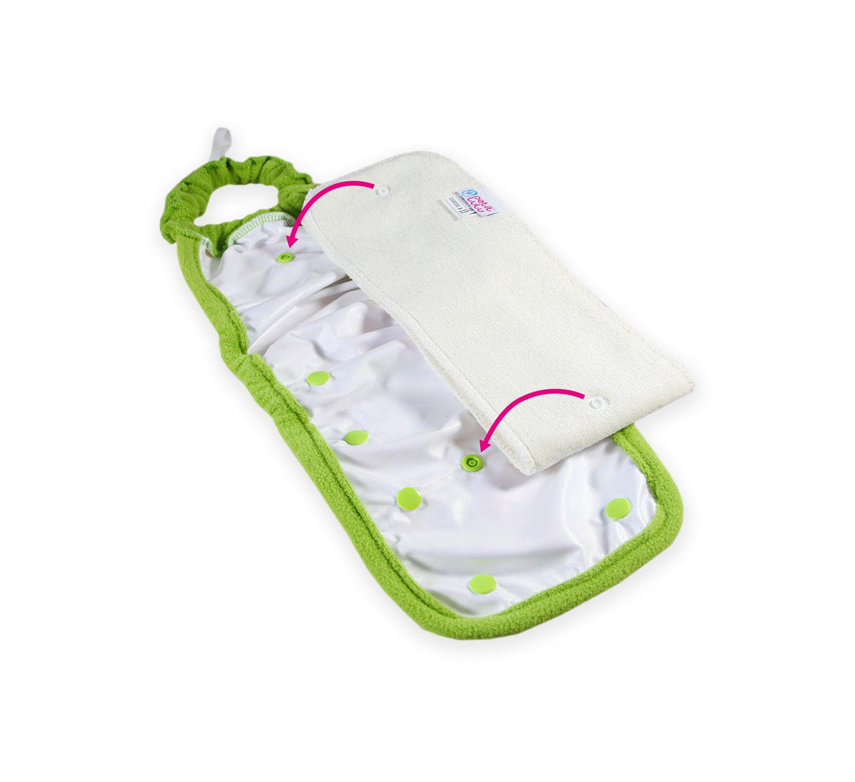 Petit Lulu | Couvre-couche Minimal Nappy pour hygiène naturelle infantile | Geckos - Petit Lulu