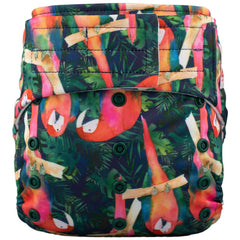 ELF | Couche lavable à poche | taille unique | Parrot