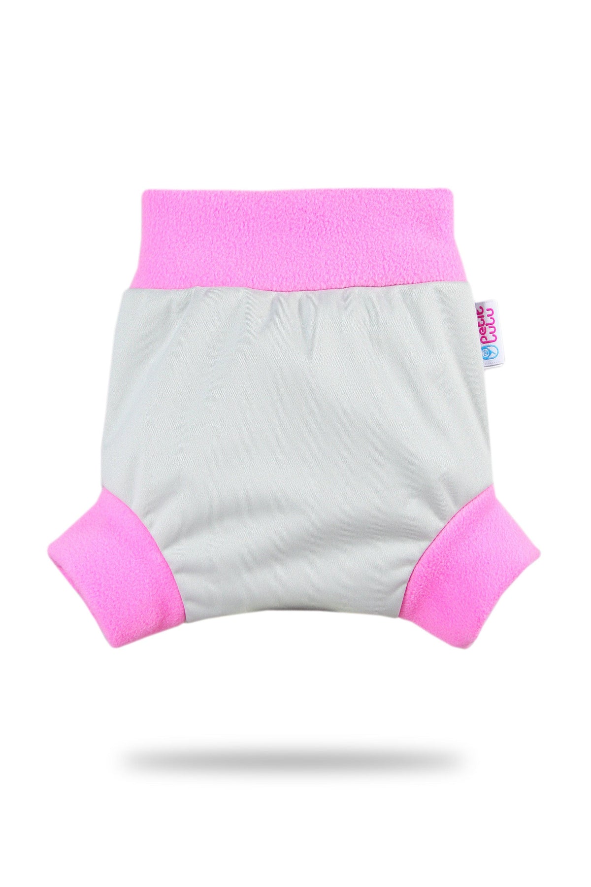 Petit Lulu | Couvre-couche Pull-Up | Gray (pink) (LIQUIDATION VENTE FINALE) - Petit Lulu