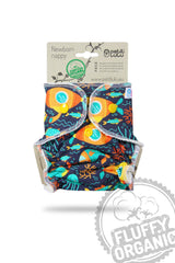 Petit Lulu | Couche moulée | NOUVEAU-NÉ | Yellow Submarine [Fluffy Organic]