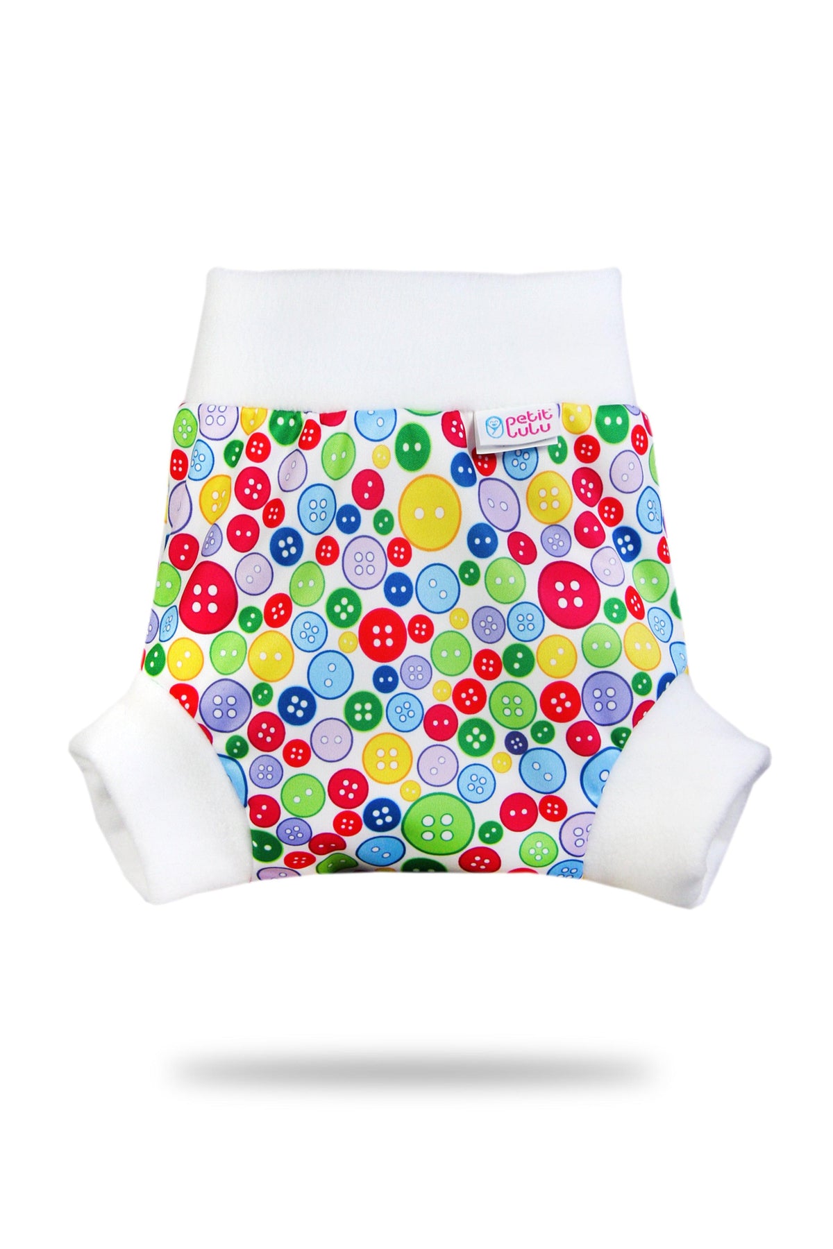 Petit Lulu | Couvre-couche Pull-Up | Sewing Buttons (LIQUIDATION VENTE FINALE) - Petit Lulu
