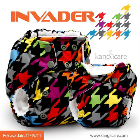 RUMPAROOZ | Couche lavable à poche | taille unique | Invader