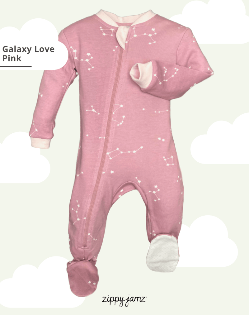 Zippyjamz | Pyjama | Galaxy Love | Pink - Zippyjamz
