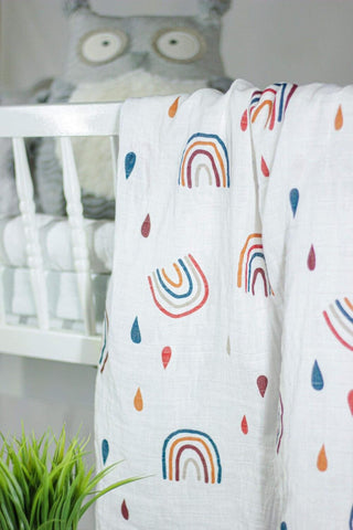 FACE DE PET | Couverture en mousseline (plusieurs motifs disponibles)