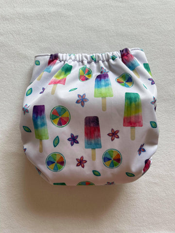 ROSINETTE | Couche lavable à poche | taille unique | Popsicle