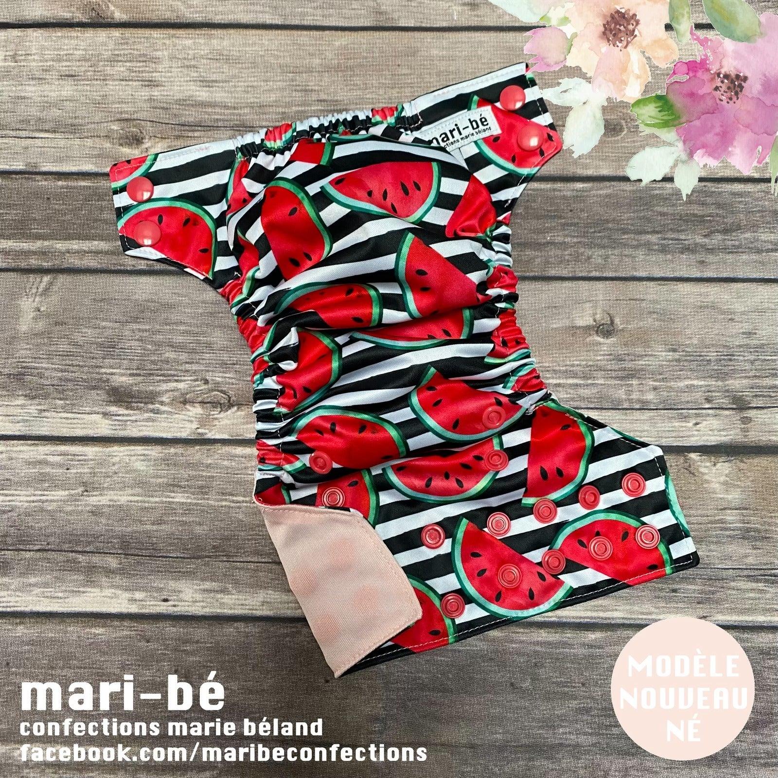 Maribé Pocket Cloth Diaper NEWBORN size Aux p'tits cadeaux